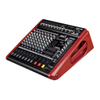 LAIKESI Music Mixer لمكبر الصوت DJ Mixer Controller مع مكبر للصوت Power Audio Interface Mixer