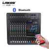 خلاط صوت mp3 احترافي مع 2 مجموعة تحكم DJ 8 قنوات خلاط