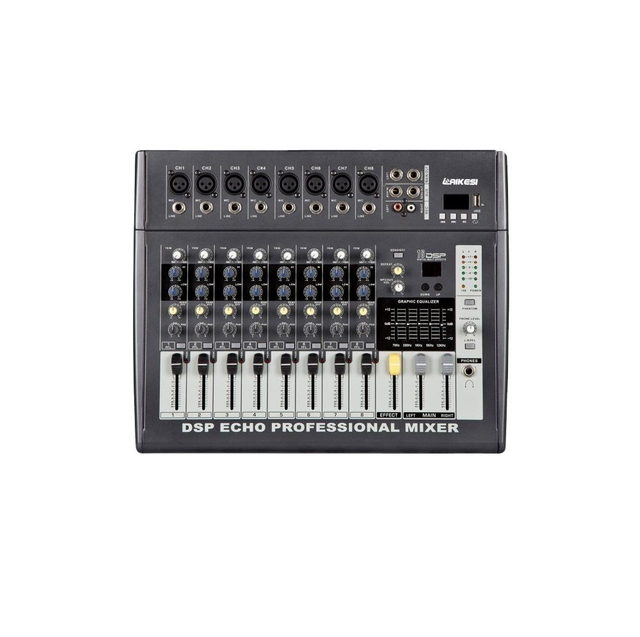 HD-802D 16DSP المؤثرات الرقمية وحدات التحكم في الصوت التناظرية خلاط الطاقة