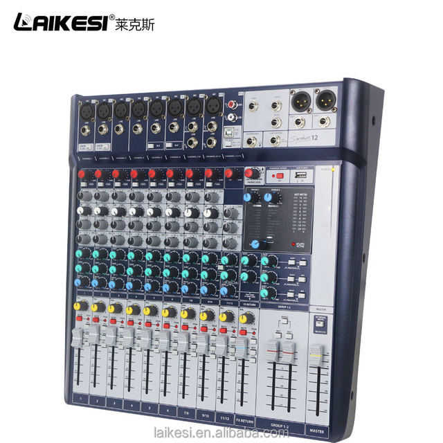 LAIKESI خلاط كاريوكي عالي الجودة لنظام صوت Mixer