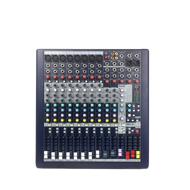 جدول خلط الصوت الاحترافي dsp karaoke mixer مع echo لنظام DJ mixer