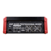 LAIKESI Music Mixer لمكبر الصوت DJ Mixer Controller مع مكبر للصوت Power Audio Interface Mixer