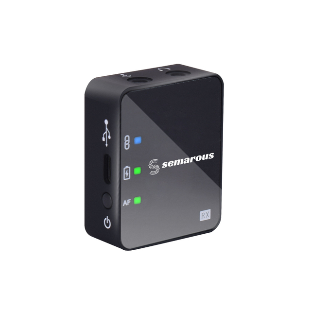 2.4G ميكروفون إضاءة لاسلكي Lavalier ميكروفون لكاميرا DSLR الهاتف الذكي تسجيل مقابلة ميكروفون