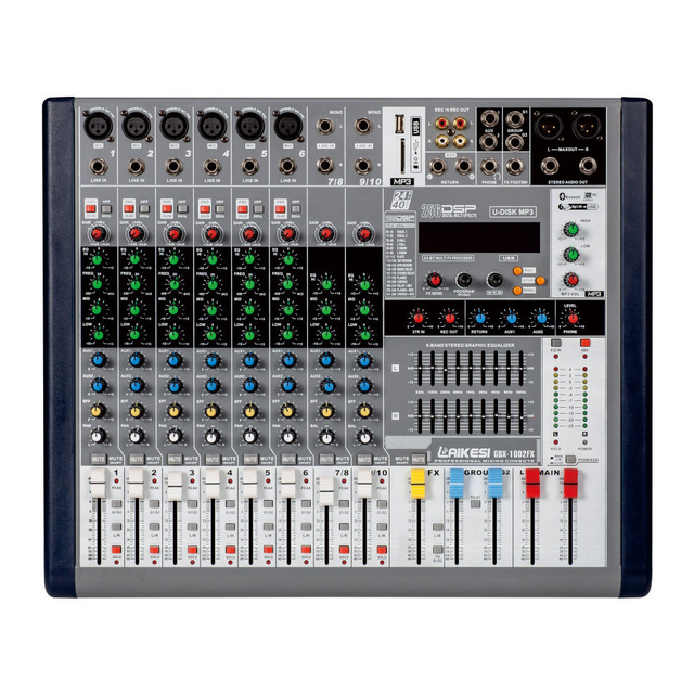 2016 مرحلة جديدة الصوت دي جي خلاط - صوت خلاط GBX1002FX