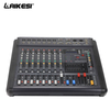 خلاط صوت mp3 احترافي مع 2 مجموعة تحكم DJ 8 قنوات خلاط