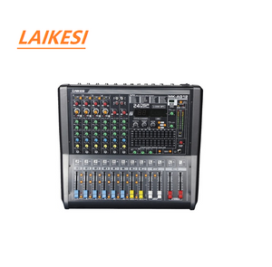 LAIEKSI mixer audio MK-AG 8 USB 24 DSP phantom power DJ تحكم خلاط وحدة التحكم بالصوت