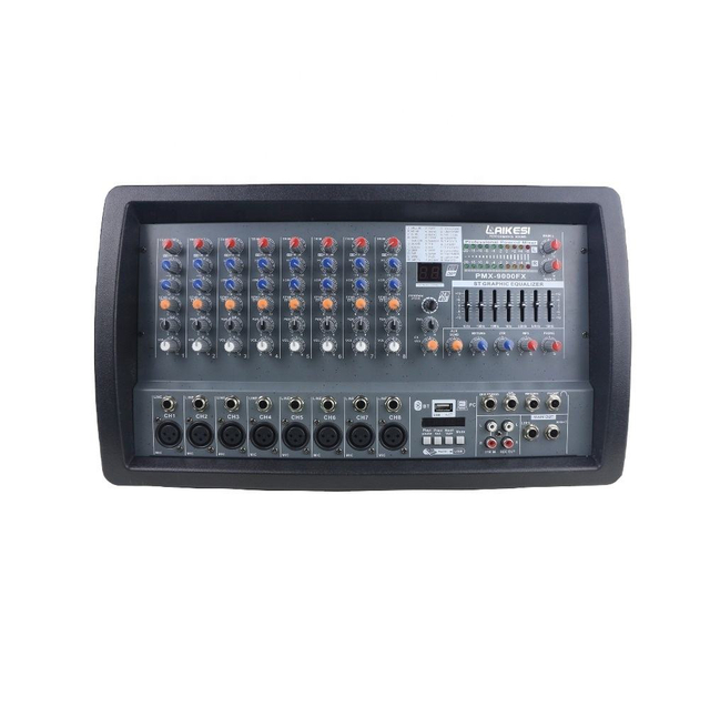 PSX8000FX خلاط وحدة التحكم المهنية خلاط مضخم نوع محاصر