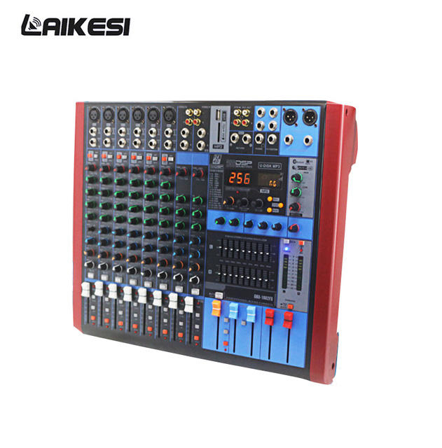 LAIKESI AUDIO music mixer DJ mixer خلاط فيديو احترافي مع 256DSP
