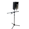 PS-5 Studio تسجيل الصوت عازلة للصوت رغوة قابلة للطي ميكروفون واقي الرياح للزجاج الأمامي